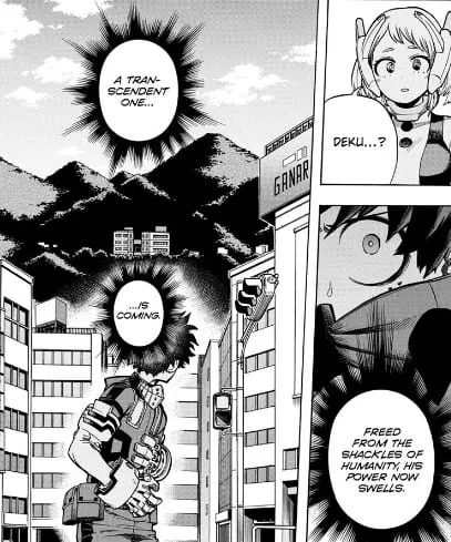 Shigaraki is called the transcendent one by OFA vestige in My Hero Academia Chapter 272