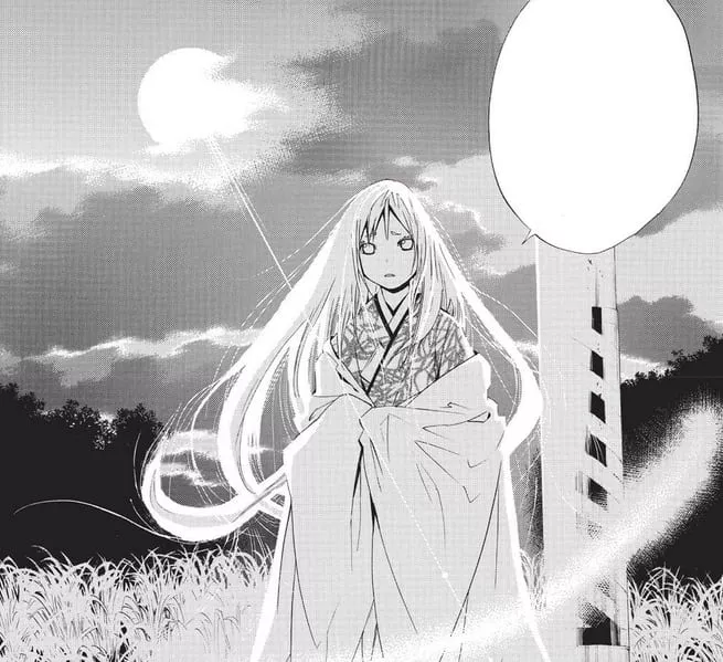 Amaterasu Omikami in Noragami manga 1