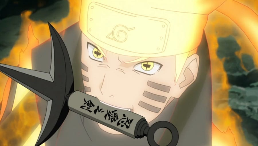 Naruto's sage of six paths mode