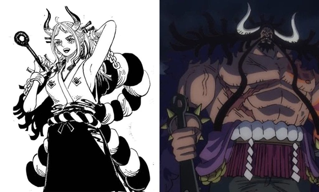 Kaido and Yamato In One Piece