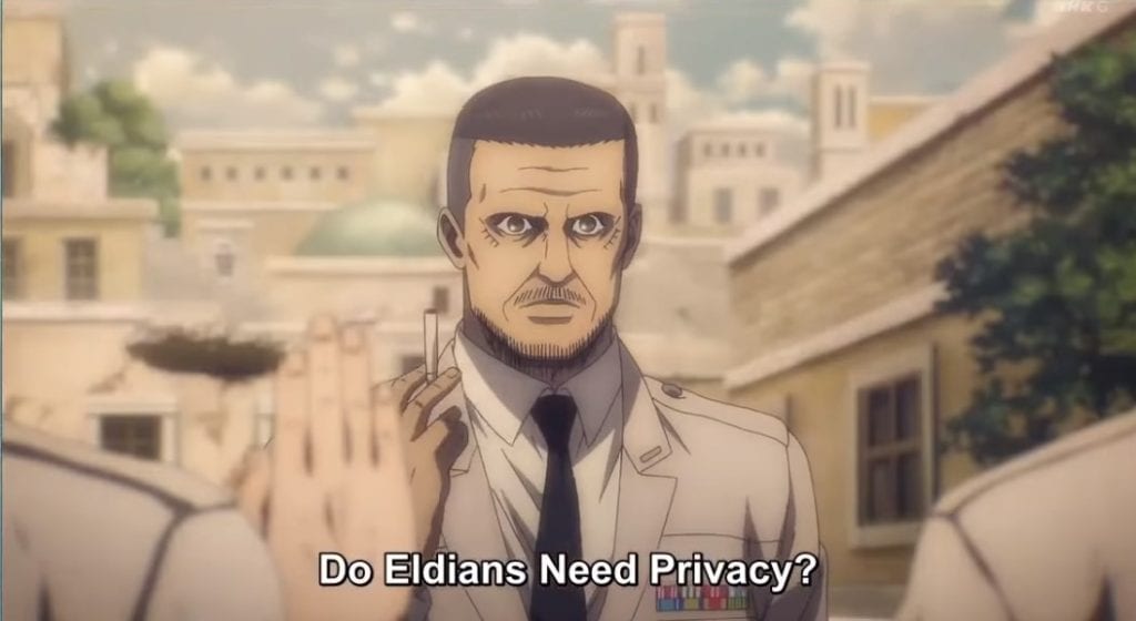 do eldians need privacy