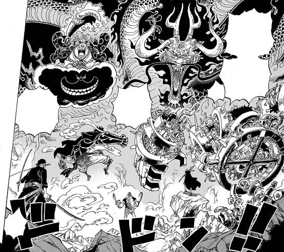 Big Mom and Kaido against the Alliance