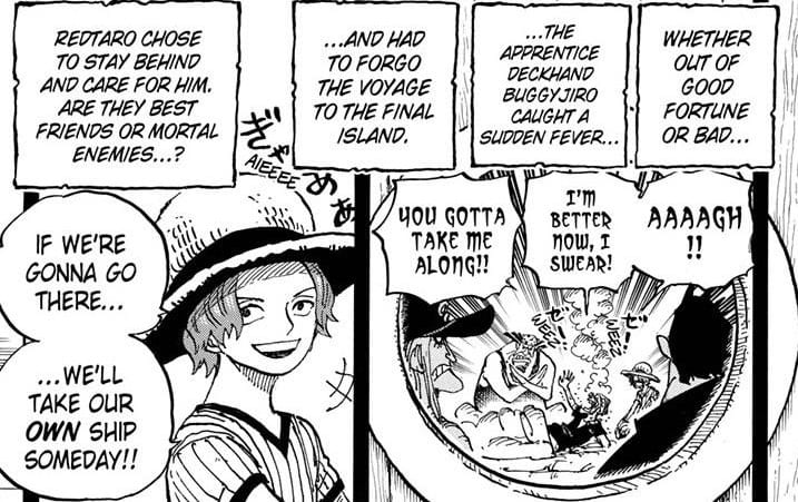 Shanks promises to go to Laught Tale on his own