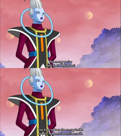 whis intructing to contain leaking energy 1