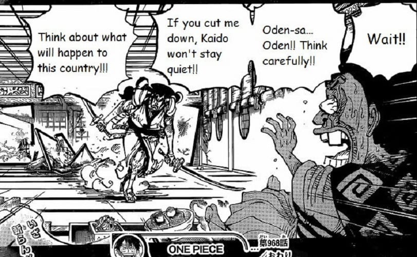 Oden fights Orochi