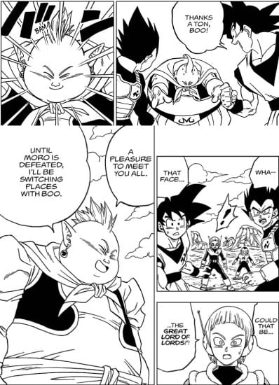Grand Supreme Kai switched places with Buu for the first time