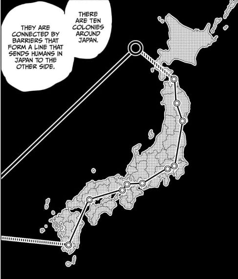 Tokyo is divided in to 10 colonies for culling game, Jujutsu Kaisen chapter 146