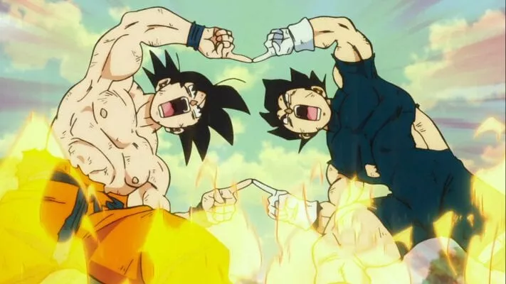 Goku's fusion technique