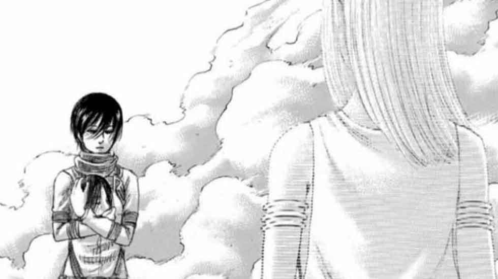 Mikasa With Eren's Head