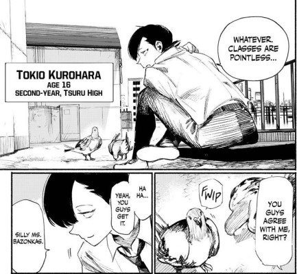 Choujin X Chapter 4 Analysis: Tokio talking with pigeons