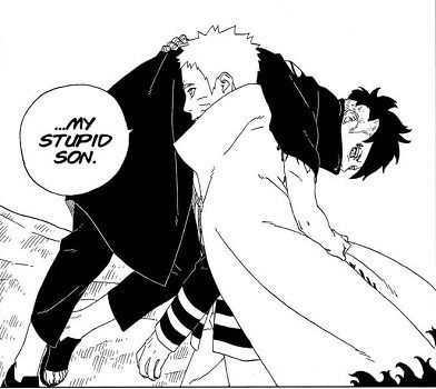 Naruto calls Kawaki his son Boruto chapter 60