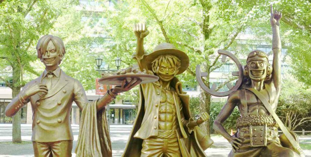 ONE PIECE Kumamoto Revival Project  The Straw Hat Pirates 'Hino Kuni'  Reconstruction Arc