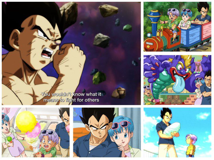 Vegeta's family and his love towards them