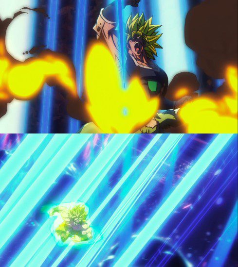 Broly Vs Beerus: Broly improves his dodging and speed