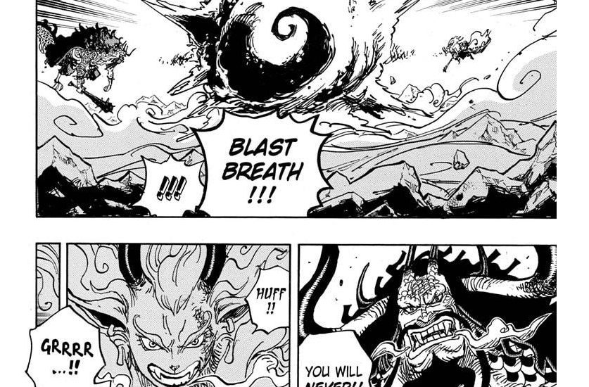 One Piece Chapter 1020 is on break, more focus on Kaido vs Yamato