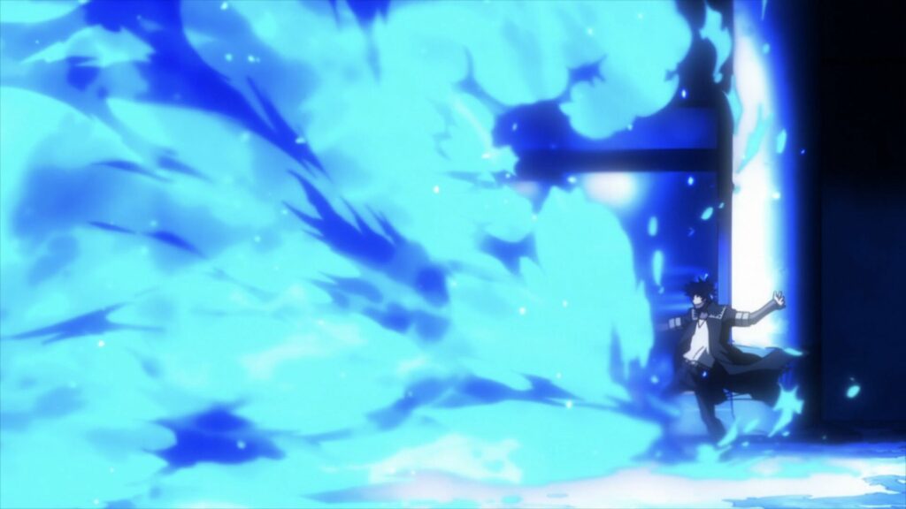 Dabi's cremation quirk, which is the strongest fire of all fire based quirks.