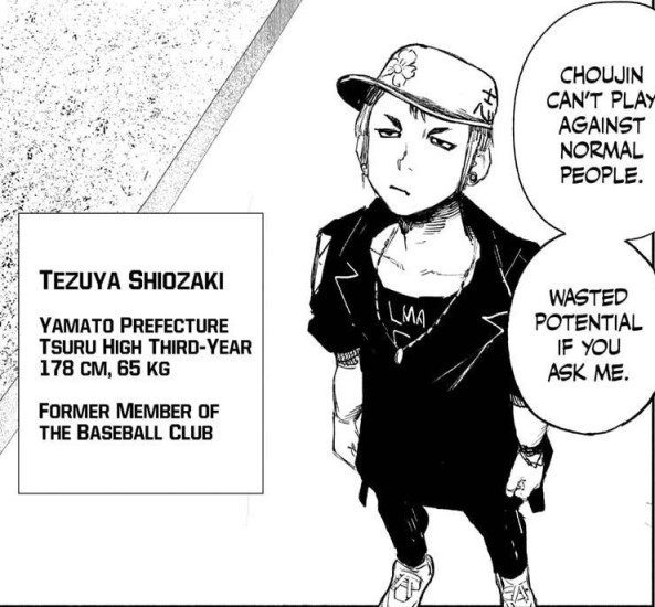 Choujin X Chapter 9 Analysis: Tezuya Shiozaki