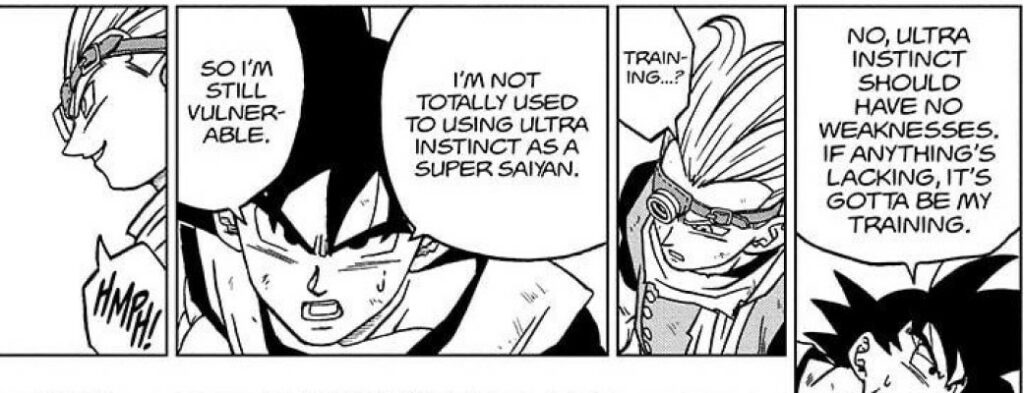 Goku still needs to grind hard to use Ultra Instinct in all forms
