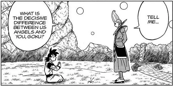 Angels are always in the UI state whereas Goku isn't