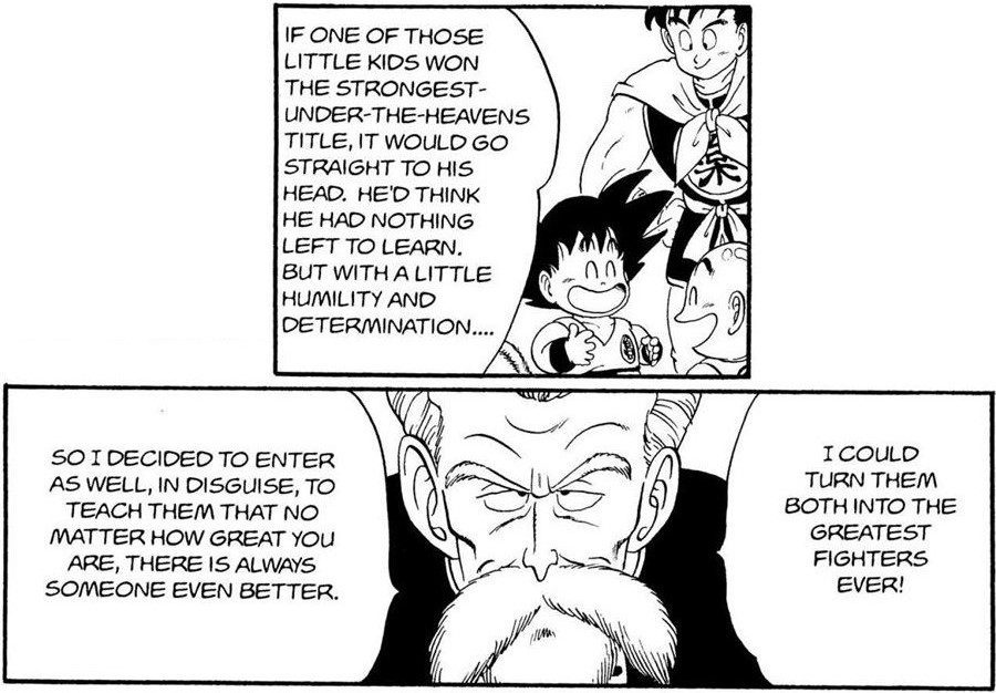 Roshi's wise words for the Youth of martial arts