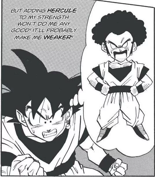 Fusing with Satan would weaken Goku