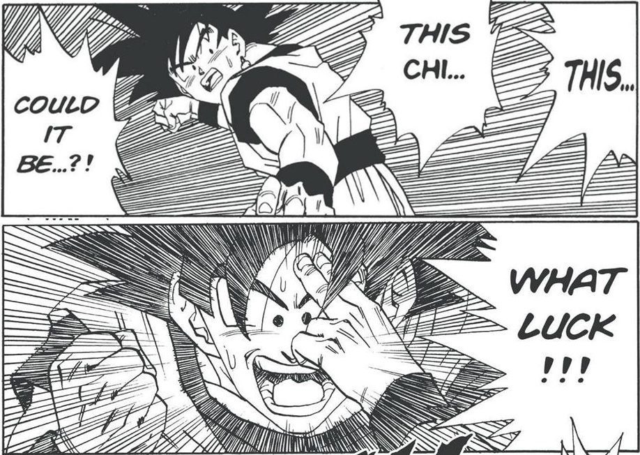 Goku senses Vegeta's Ki before teleporting to his location