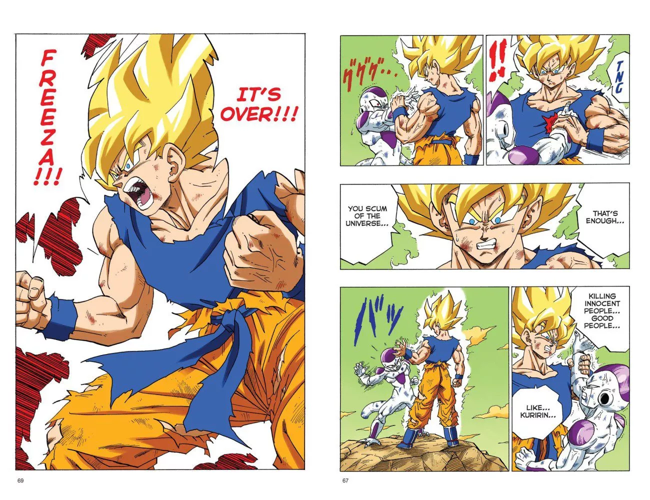 Goku's wrath made him not "enjoy" the battle anymore. He wanted to make Frieza pay.