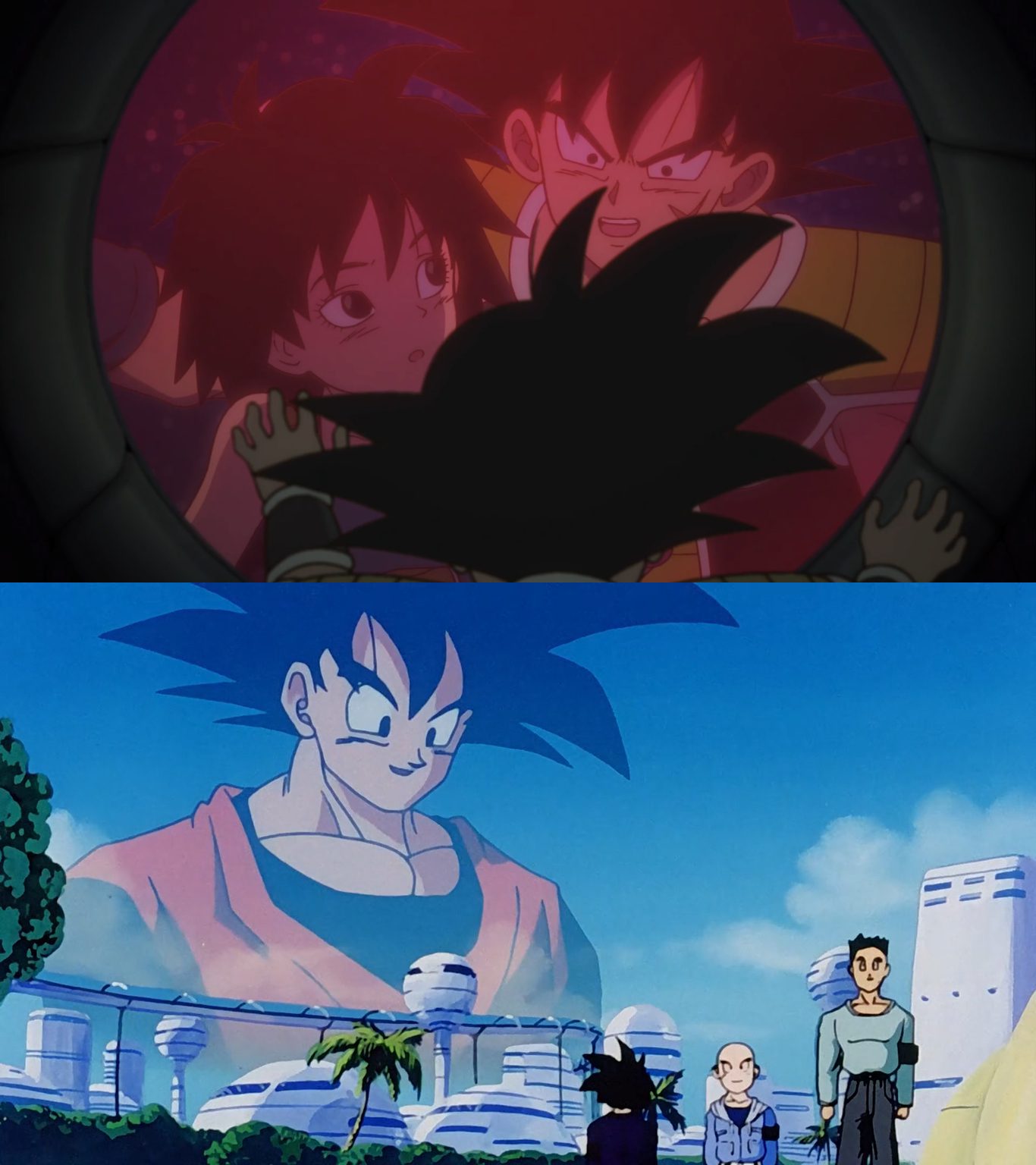 Like Bardock, like Goku