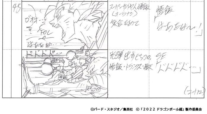 Dragon Ball Super: Super Hero Storyboard - Gohan, Piccolo, Goten, Trunks vs the big bad