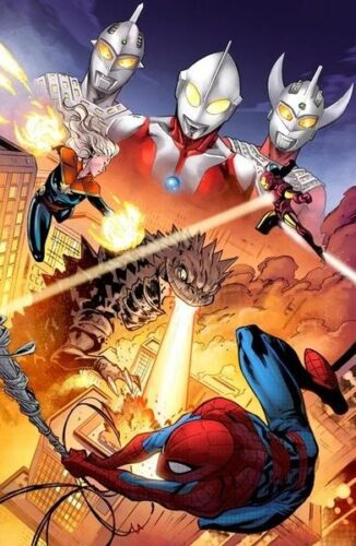 Ultraman and Marvel Crossover
