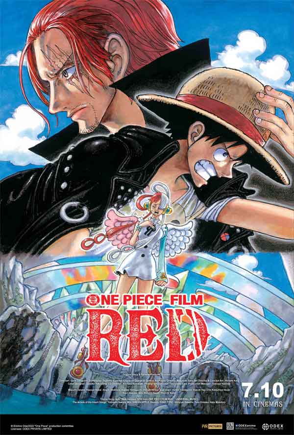one piece film red visual