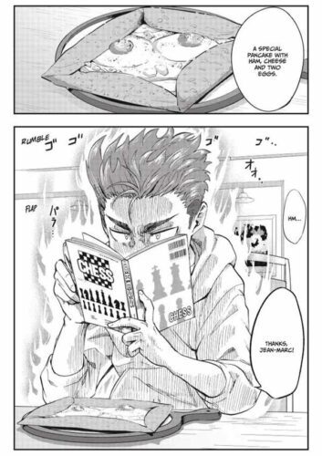 BLITZ manga Tom เรียนหมากรุก