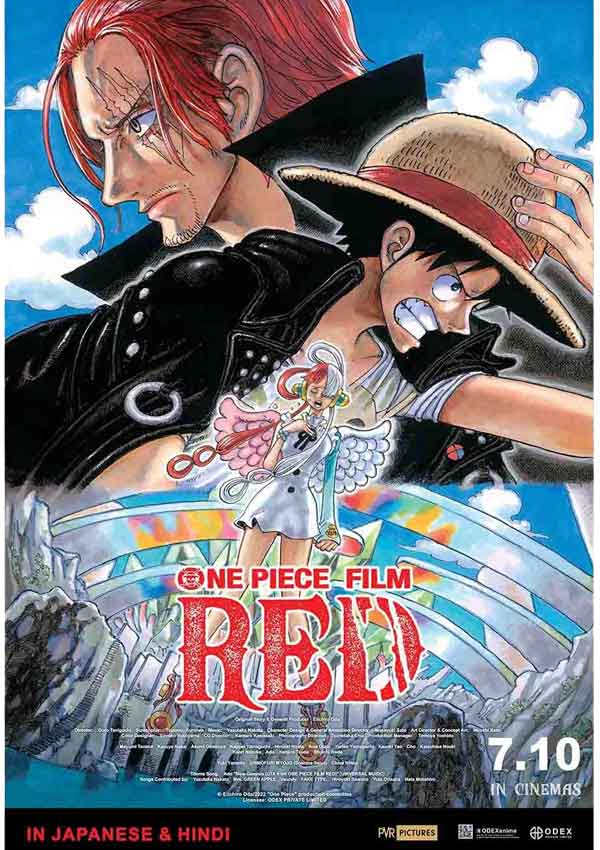 One Piece Film Red Gets Hindi Dub Release In Indian Theatres - Animehunch