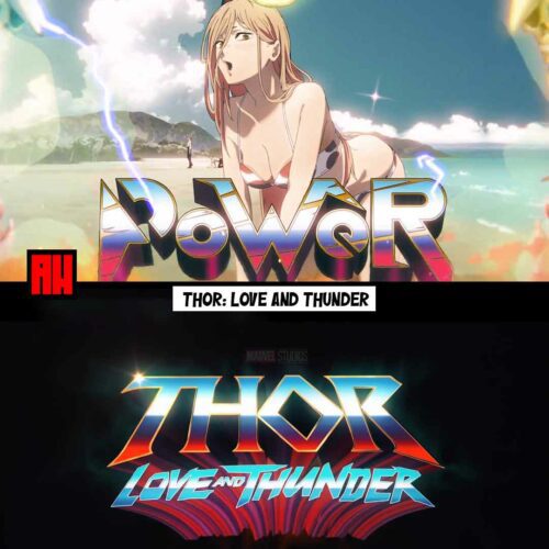 Chainsaw man opening power and thor