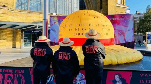Straw hat One Piece at Kings Cross London