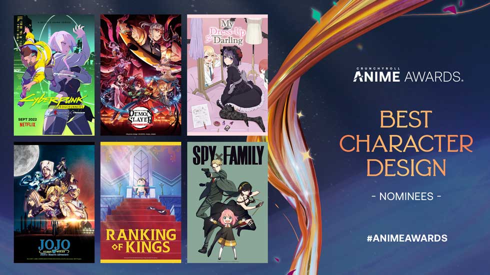 Best Character Design-Anime Awards 
