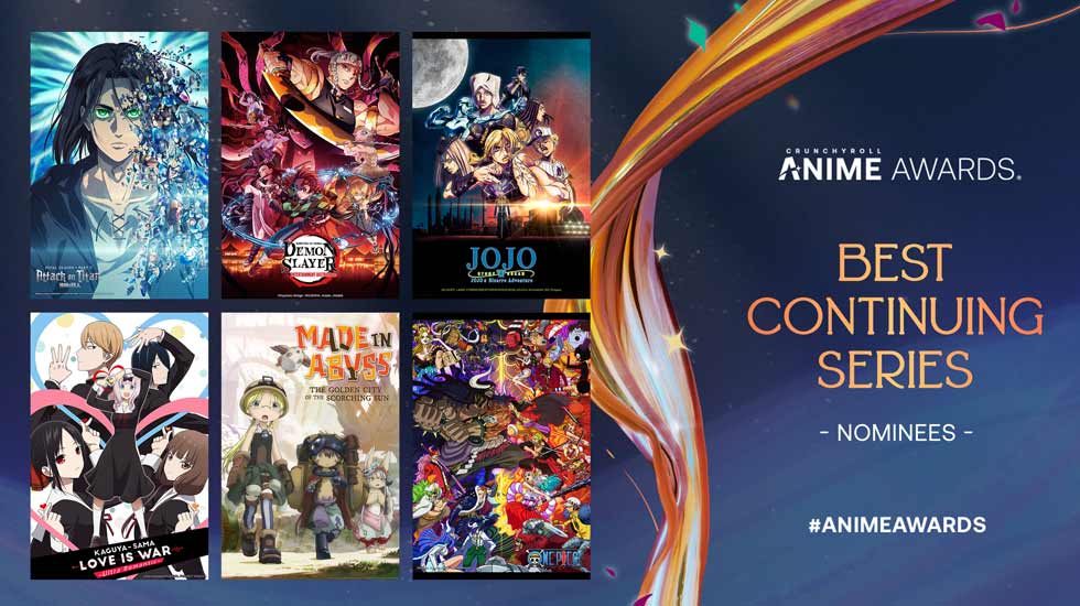 Best Continuing Series-Anime Awards