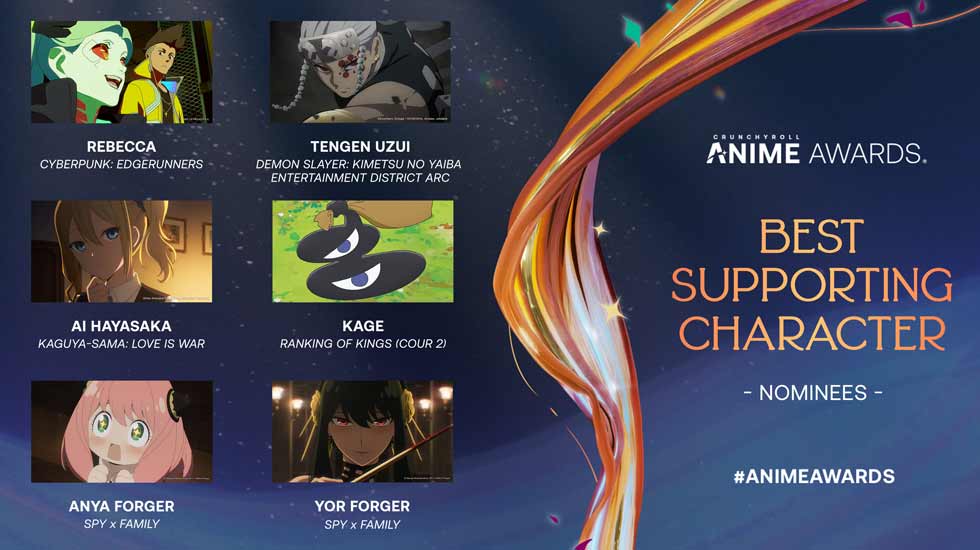 Best Supporting Character-Anime Awards