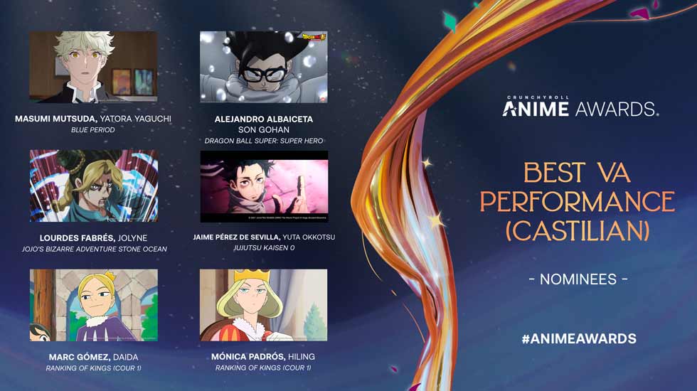 Best VA Performance(Castilian)-Anime Awards