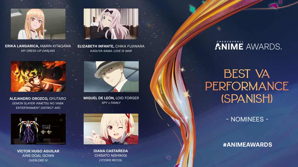 Best VA Performance(Spanish)-Anime Awards