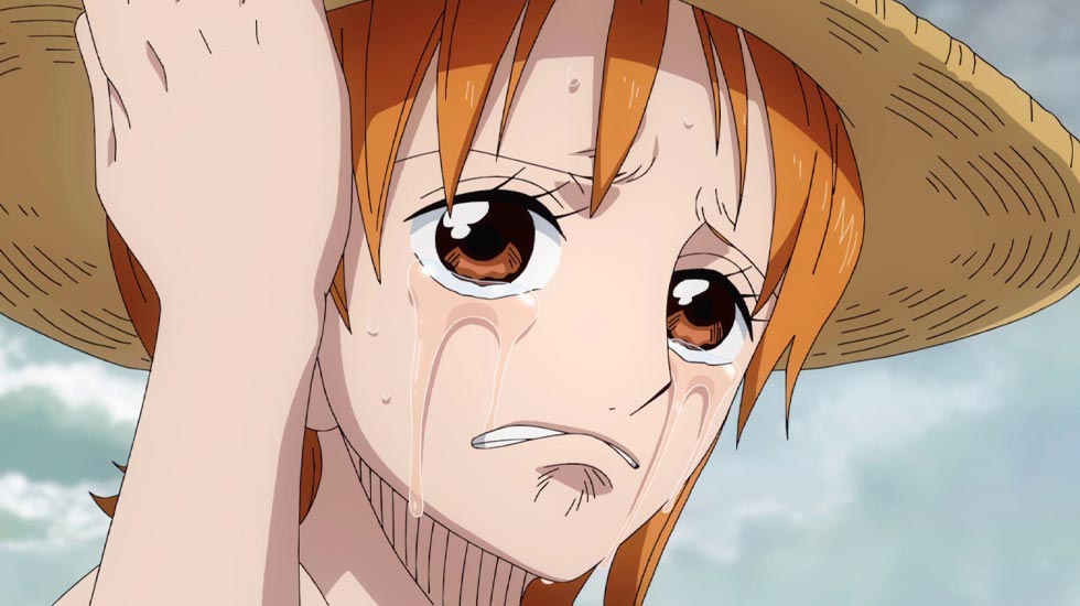Nami Crying One Piece