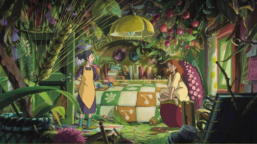 Arrietty’s house from The Secret World of Arrietty