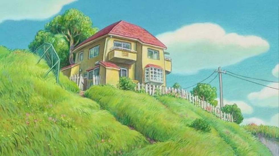Sosuke and Ponyo’s house from Ponyo