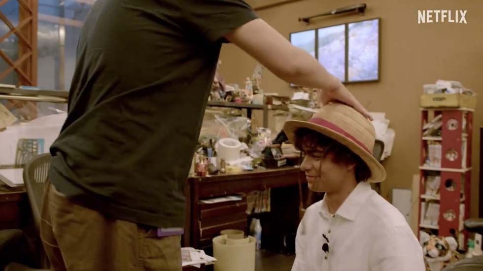 Oda gives Straw Hat to Inaki Godoy