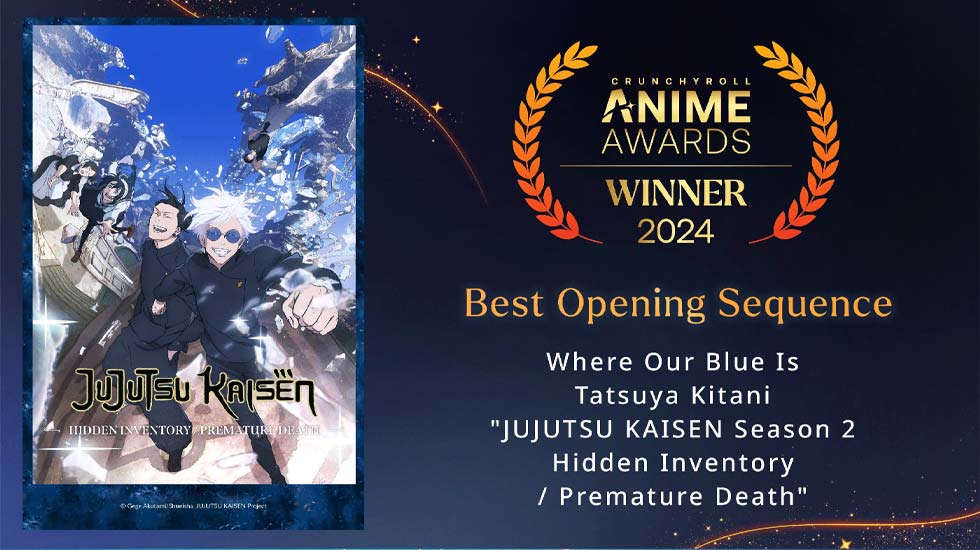 Best Opening Sequence Crunchyroll Anime Awards 2024