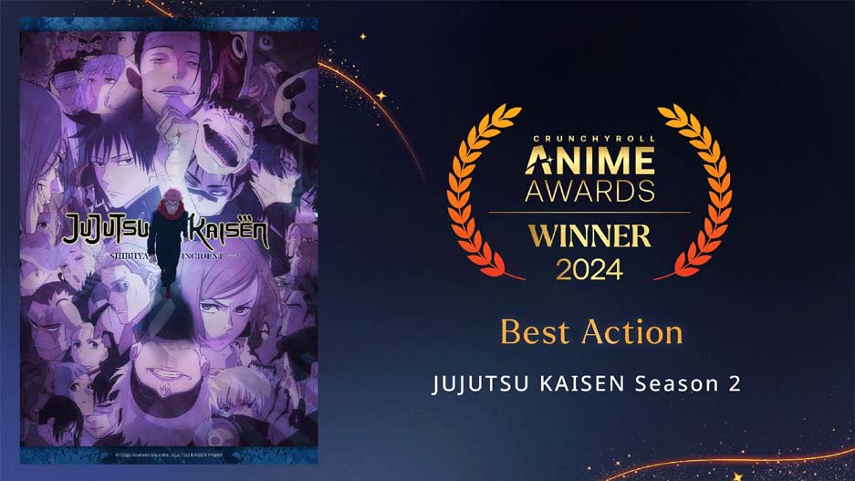 Best Action Anime Crunchyroll Anime Awards 2024