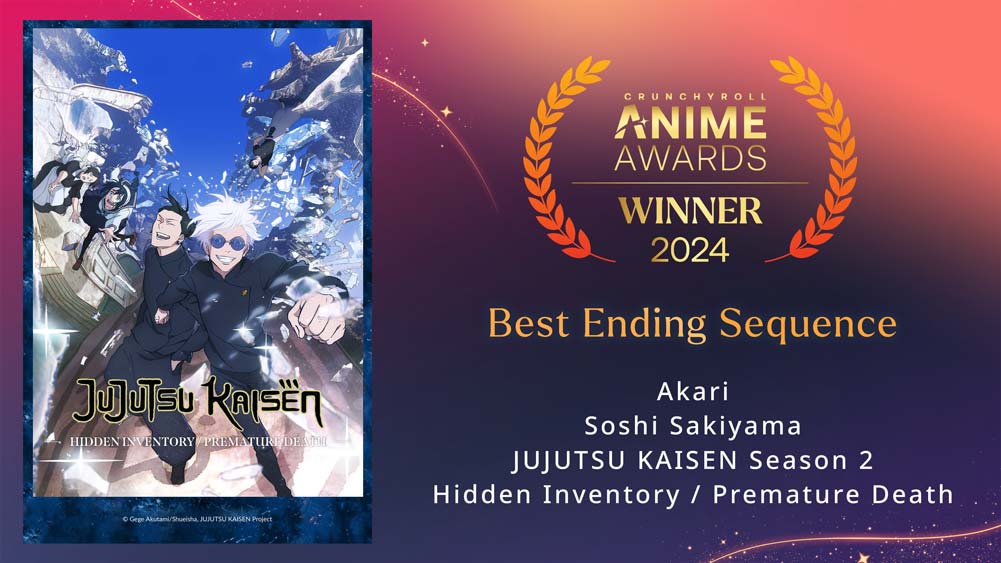 Best Ending Sequence Crunchyroll Anime Awards 2024