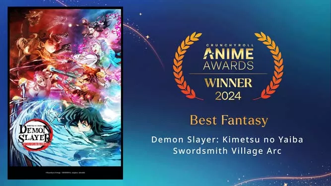 Best fantasy Crunchyroll Anime Awards 2024