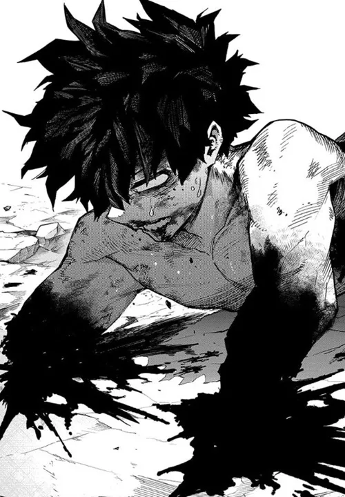 Deku lost his arms in chapter 419