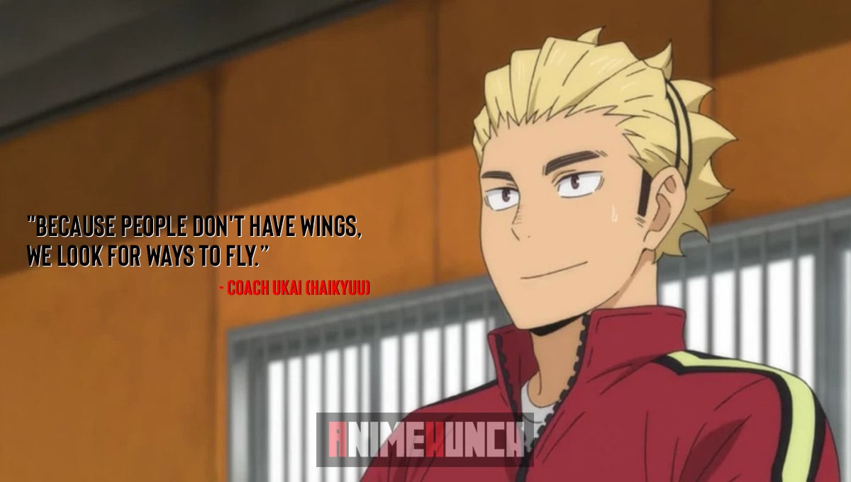 Coach Ukai Haikyuu